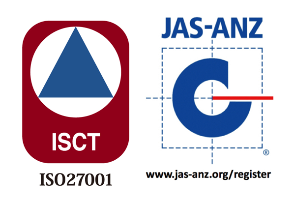 認証登録番号 ISMS／0393